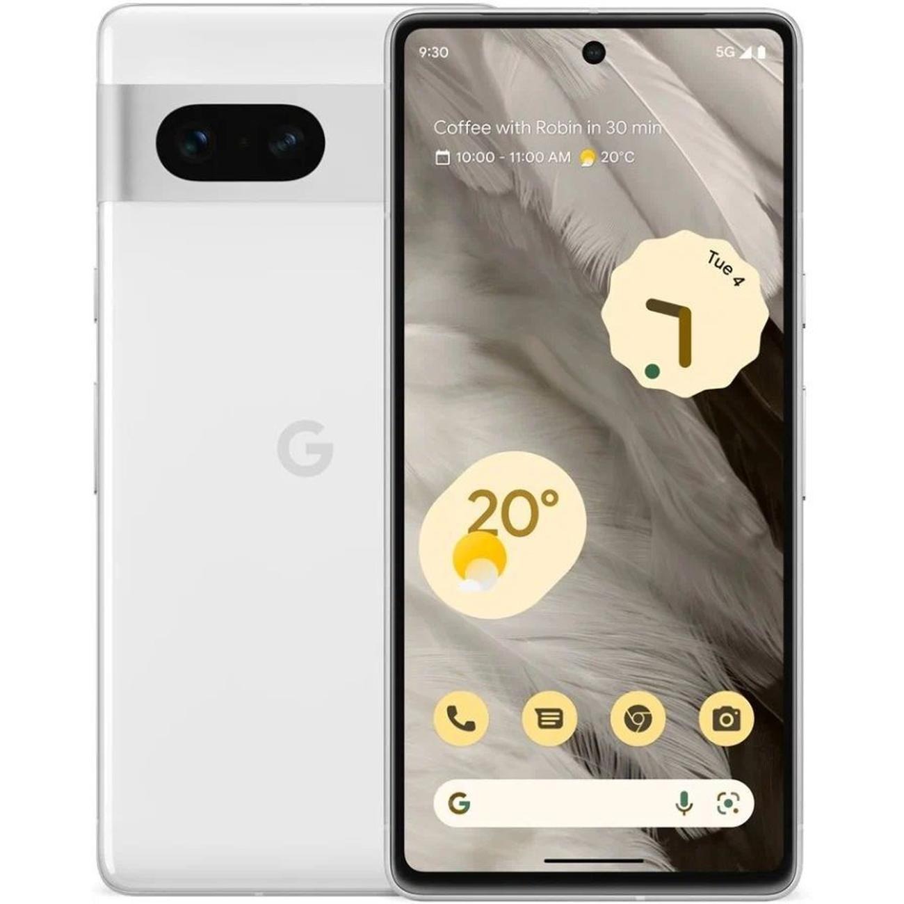 Google Pixel 7 (8/128Gb, Snow White, US)