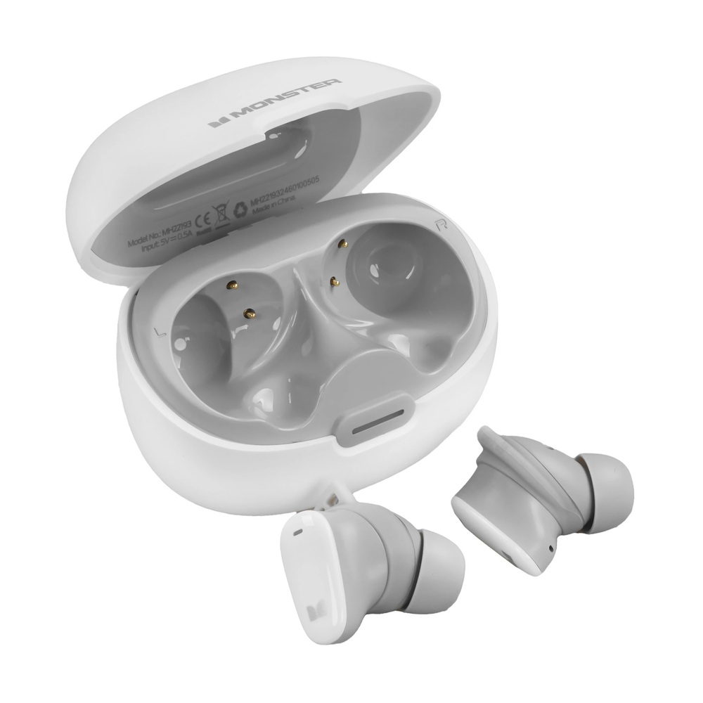 Беспроводные наушники MONSTER N-Lite 206 White