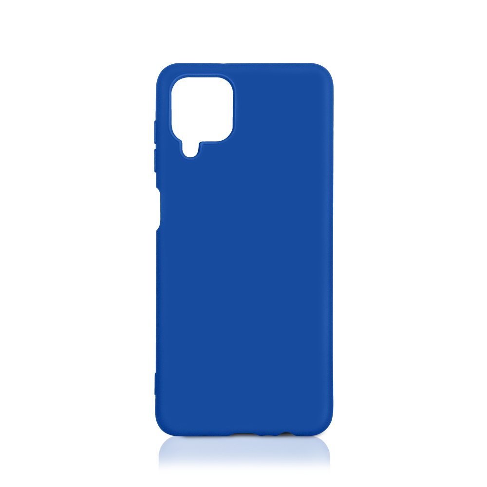 Силиконовый чехол для Samsung Galaxy A22 (4G) DF (blue)
