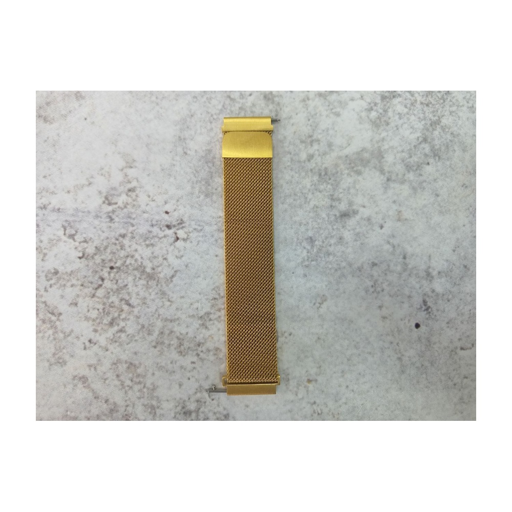 Ремешок миланский металлический 22мм (Gold)