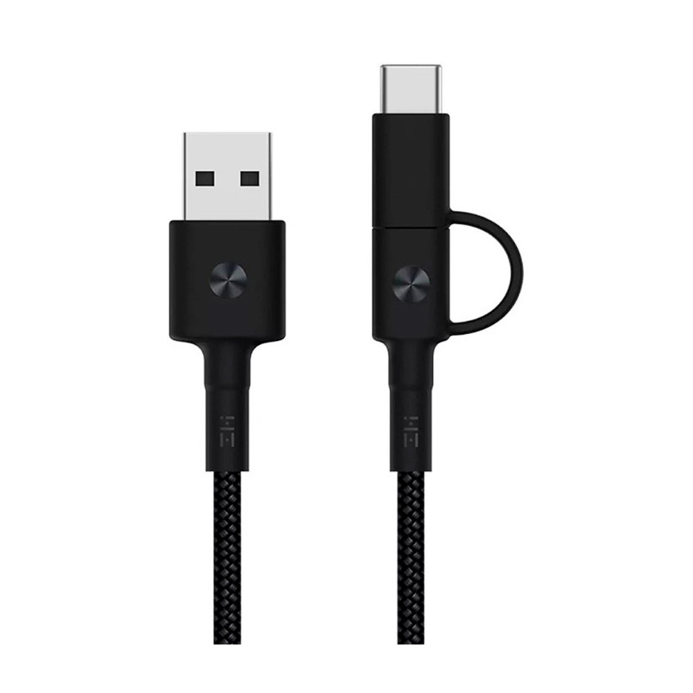 Кабель 2in1 USB Type-C/Micro ZMI 100см
