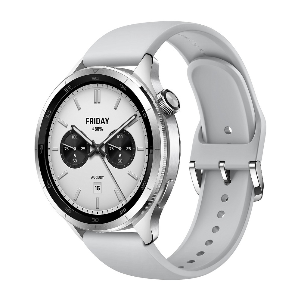 Смарт-часы Xiaomi Watch S4 (Серебристые)