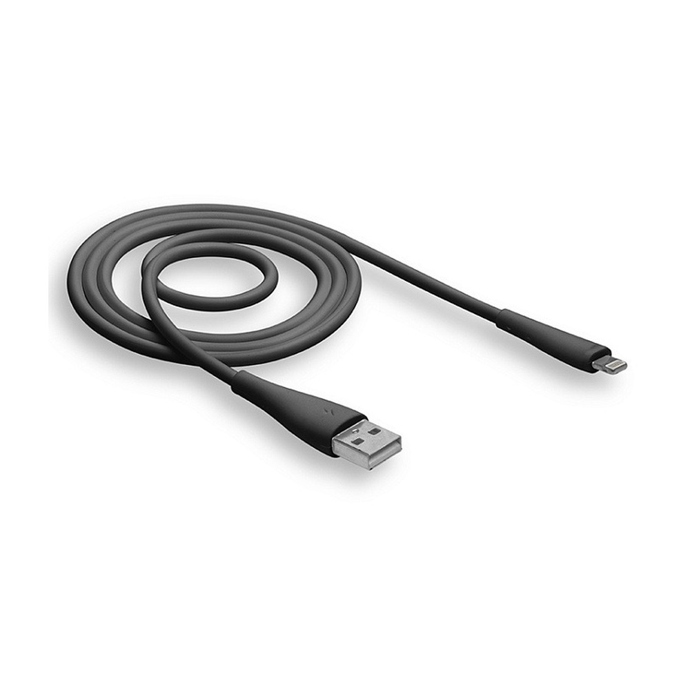 Кабель WALKER C305 для Apple (2.1А) черный