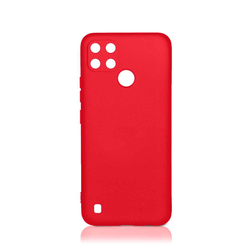 Силиконовый чехол для Realme C21Y (red)