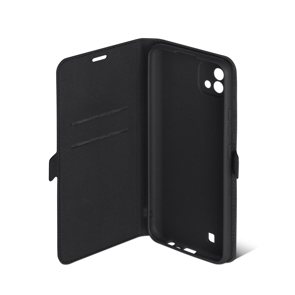 Чехол с флипом для Realme C20/C11 (2021) DF rmFlip-15 (black)