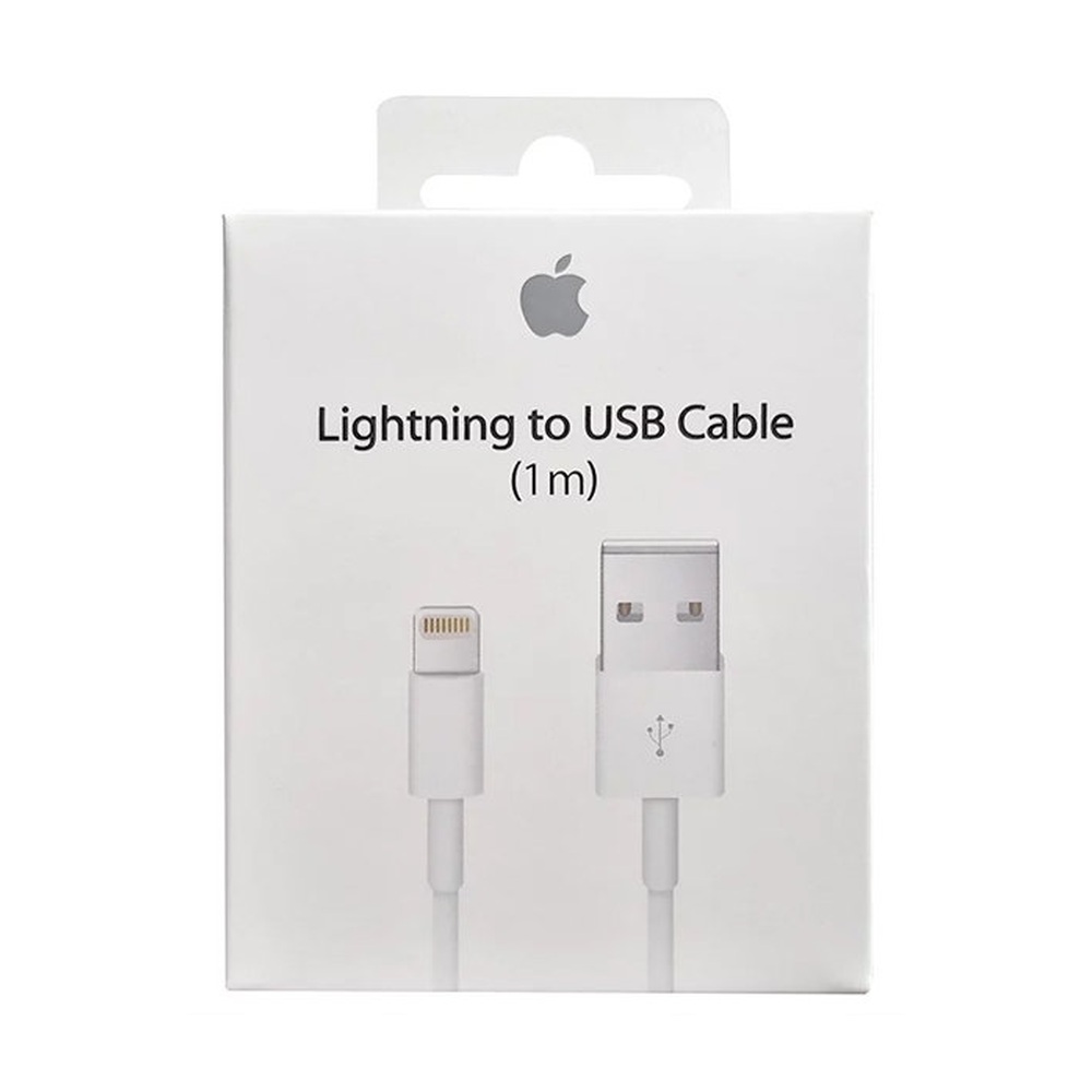 Кабель Apple Lightning 1м для iPhone 5/6/7/8/X (Оригинал)