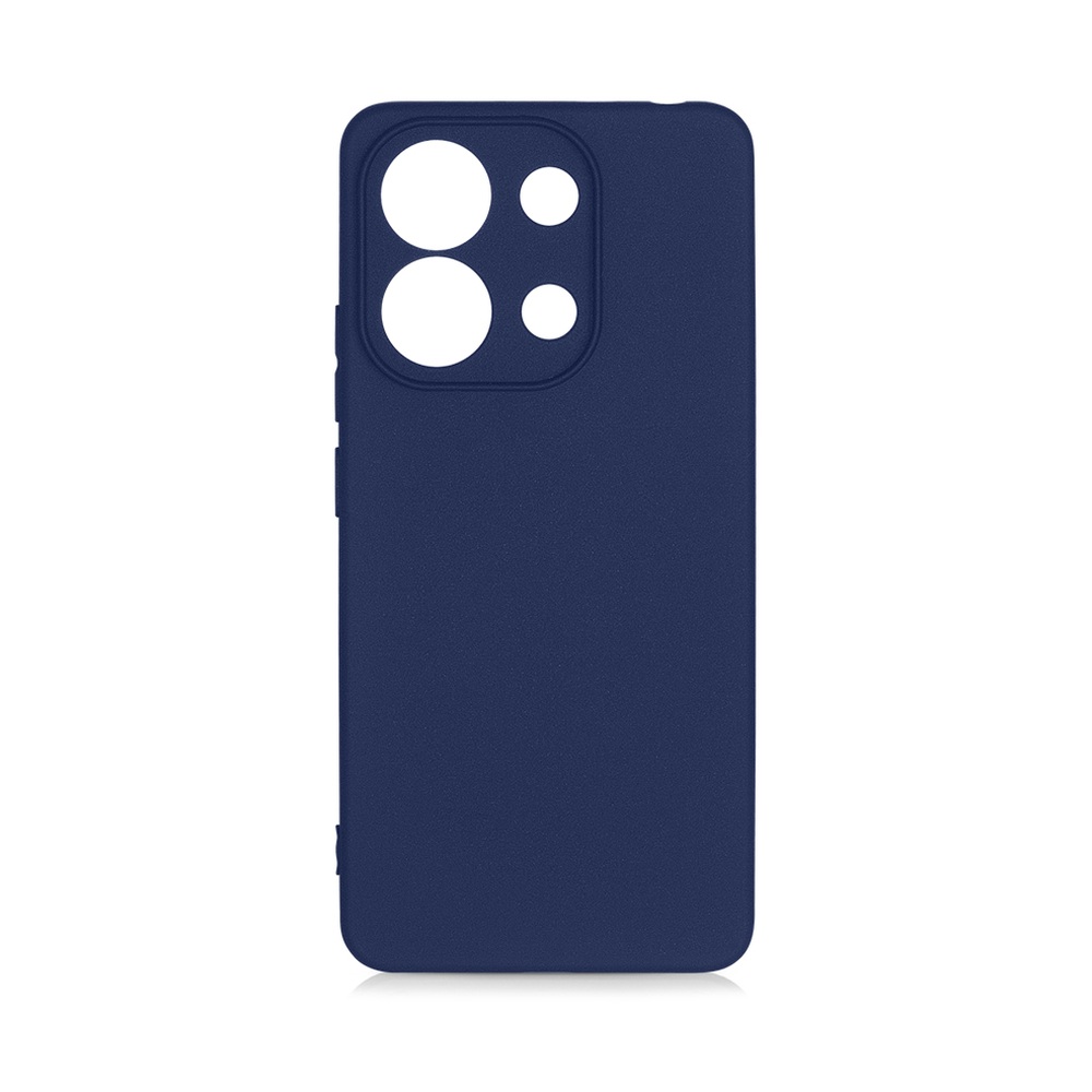 Силиконовый чехол для Xiaomi Redmi Note 13 (4G) DF (blue)