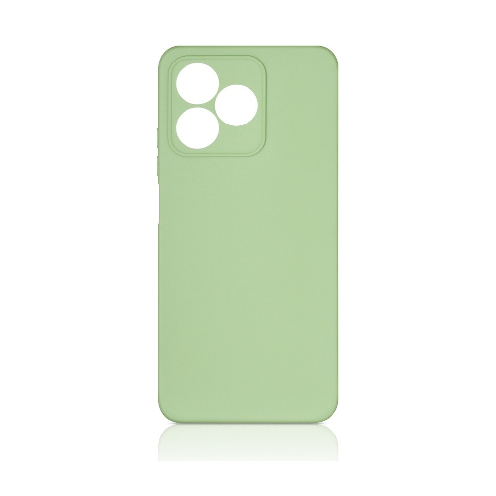 Силиконовый чехол для Realme C53/C51 DF (light green)