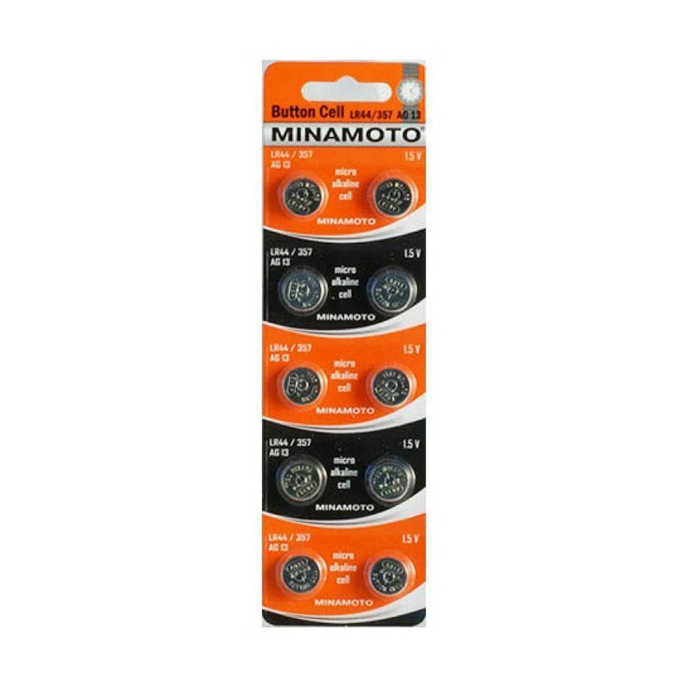 ЭП Minamoto часовая AG13 (MM AG13 LR44/10BL)