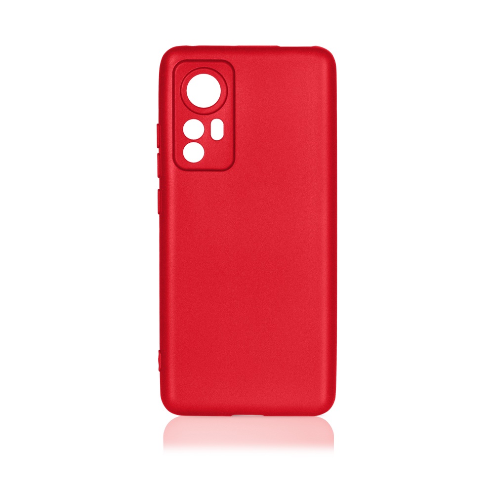 Силиконовый чехол для Xiaomi 12/12X DF xiCase-63 (red)