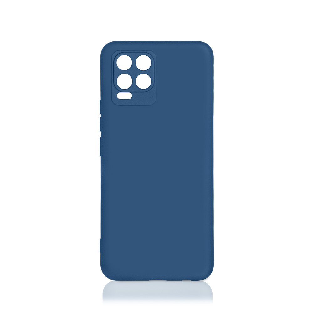 Силиконовый чехол для Realme 8/8 Pro DF (blue)