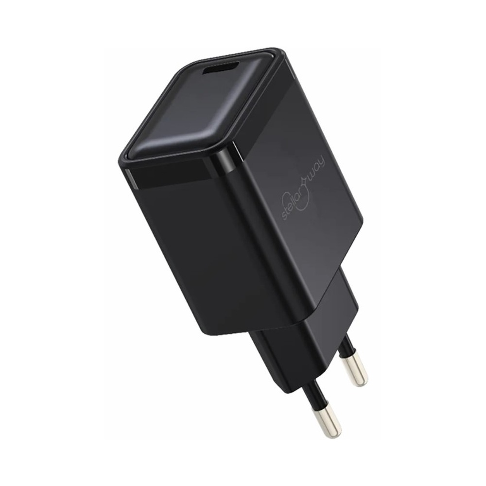 Зарядное устройство Stellarway USB-C PD 20W (Черный)