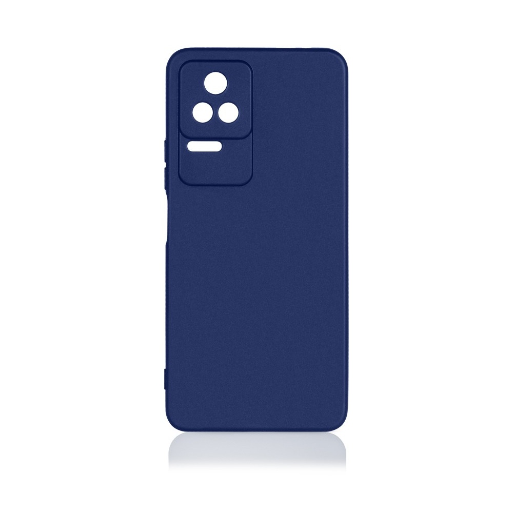 Силиконовый чехол для Poco F4 (5G) DF (blue)
