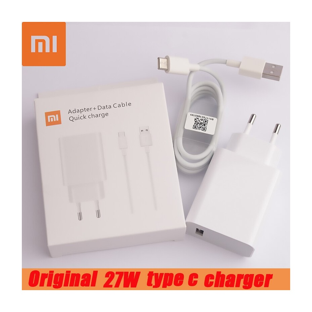 Зарядное устройство Xiaomi 27W Cable Type-C Quick Charge 4.0