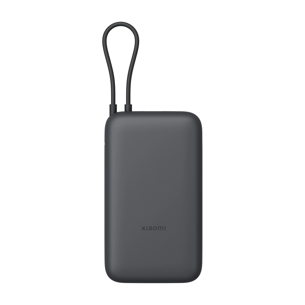 Портативный аккумулятор Xiaomi Mi Power Bank With Cable USB-C 20000mAh Black