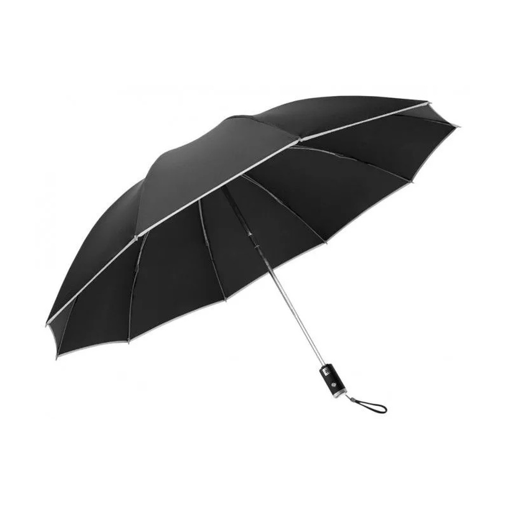 Зонт Zuodu Umbrella Smart LedLight Black