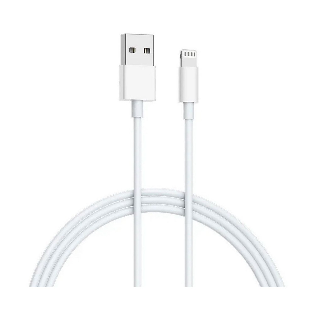 Кабель USB-A — Lightning CUKTECH белый 100 см