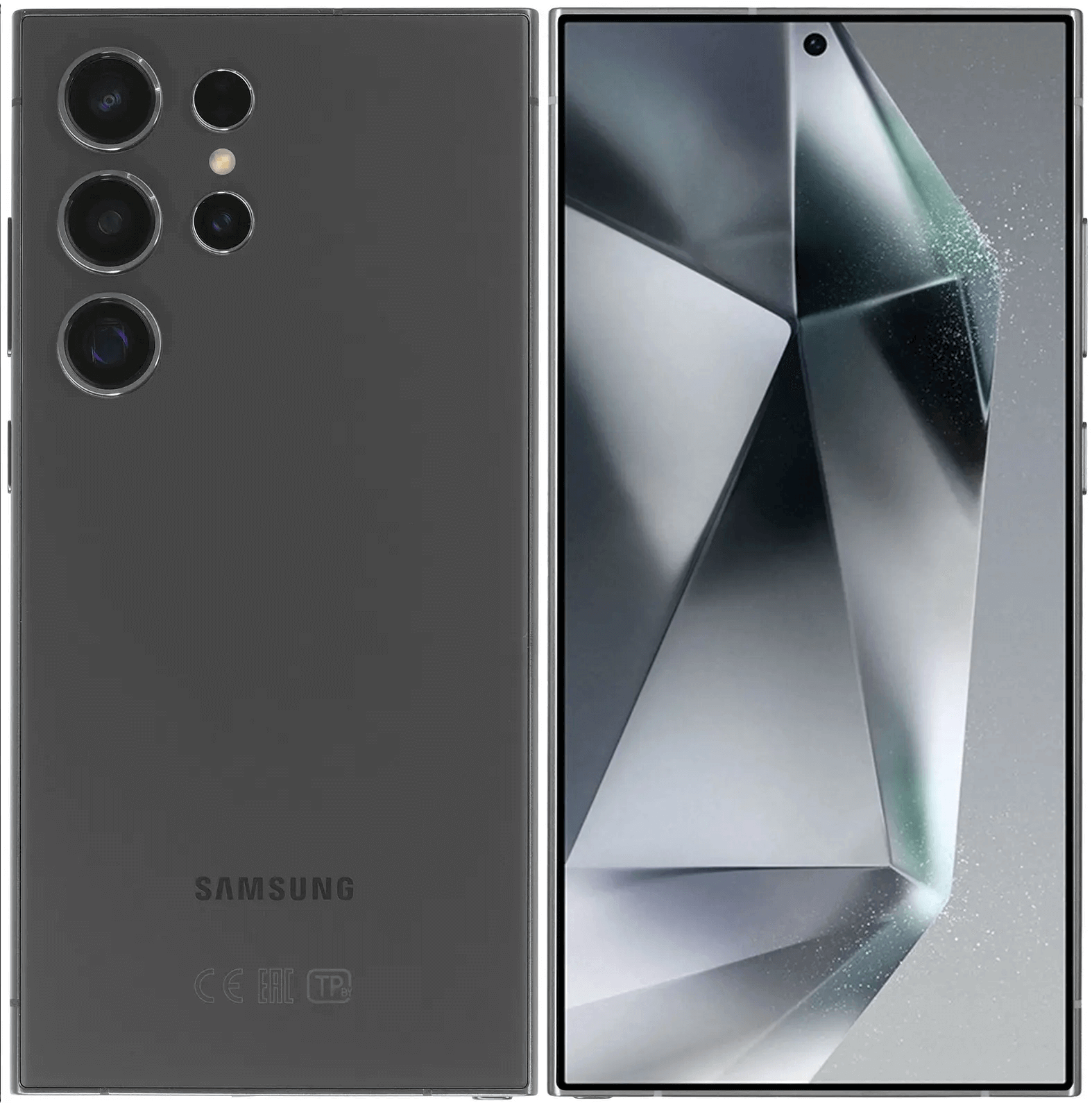 Samsung Galaxy S24 Ultra (12/256Gb, Черный титан) Б/У