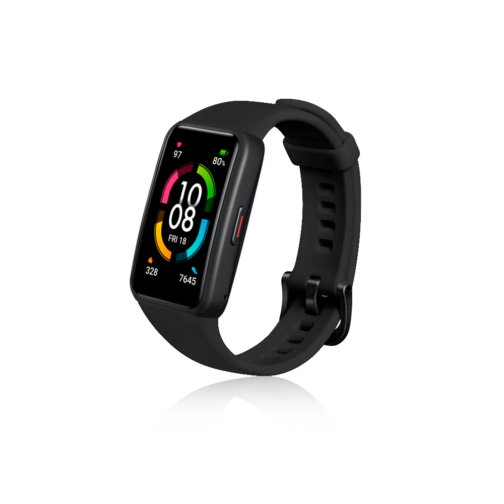 Ремешок классический силиконовый для Huawei/Honor Band 6 DF