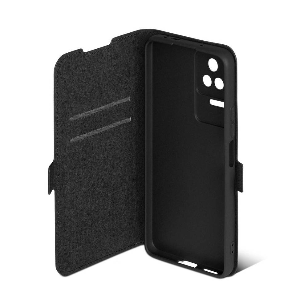 Чехол с флипом для Poco F4 (5G) DF (black)