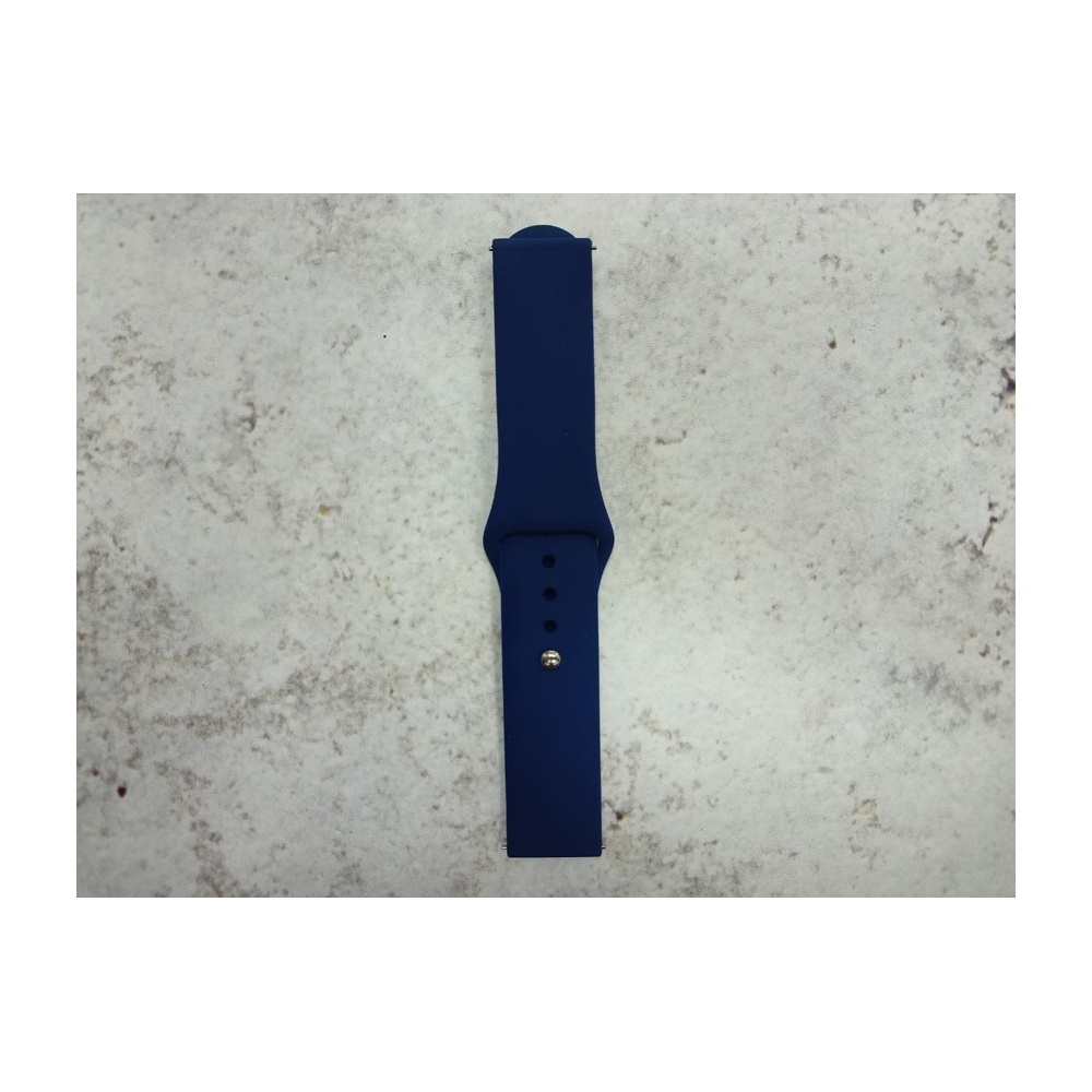 Ремешок силиконовый 20мм (Blue)