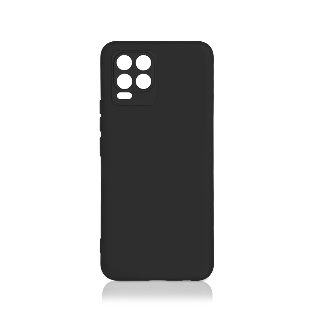 Силиконовый чехол для Realme 8/8 Pro DF (black)