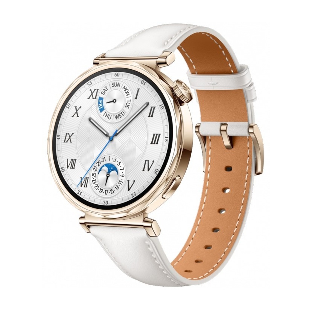 Смарт-часы HUAWEI WATCH GT 5 41mm Белый ремешок из кожи
