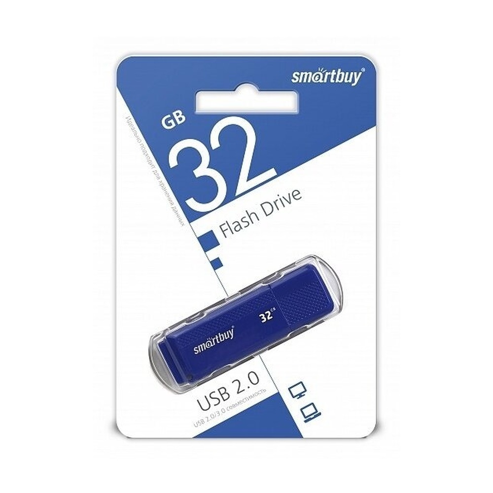 USB-накопитель SmartBuy Dock 32 ГБ USB 2.0 (Blue)