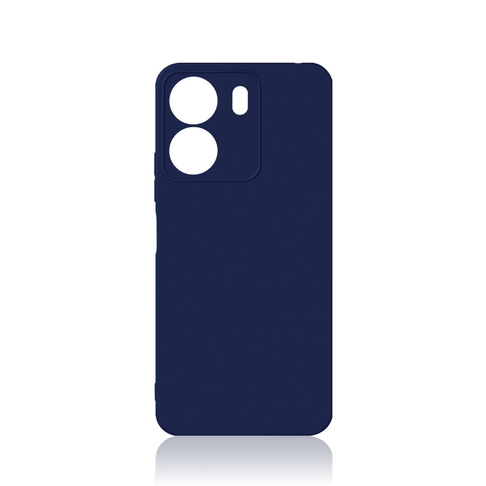 Силиконовый чехол для Xiaomi Redmi 13C/Poco C65 DF (blue)