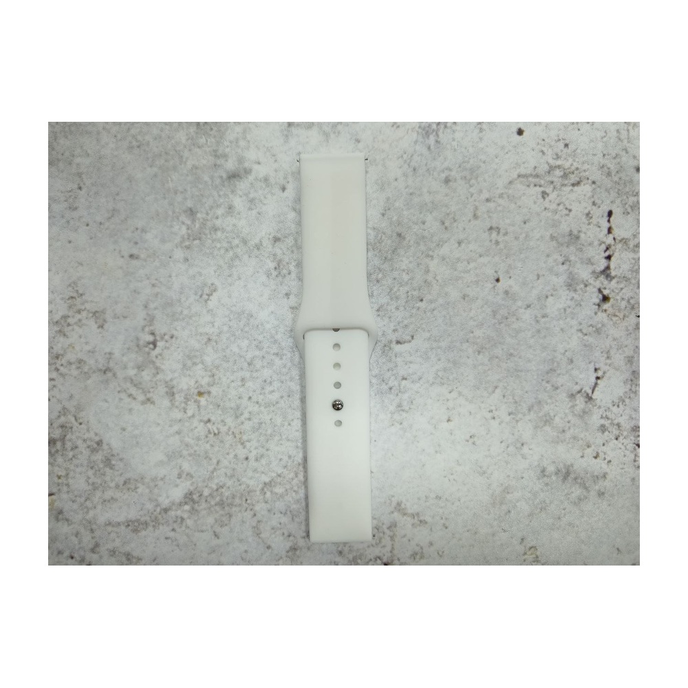 Ремешок силиконовый 22мм (White)