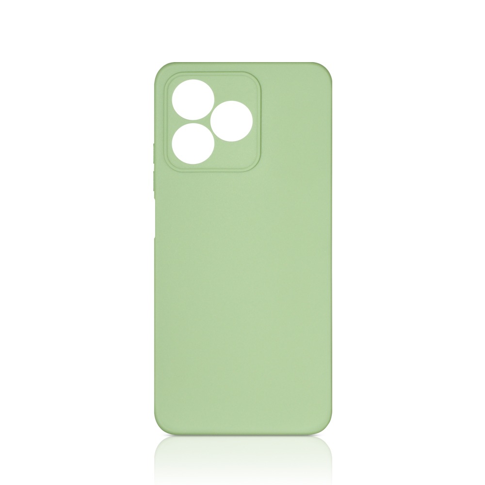 Силиконовый чехол для Realme C53/C51 DF (light green)