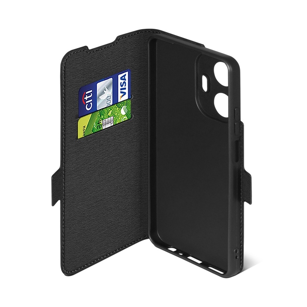 Чехол с флипом для Realme C55 DF (black)