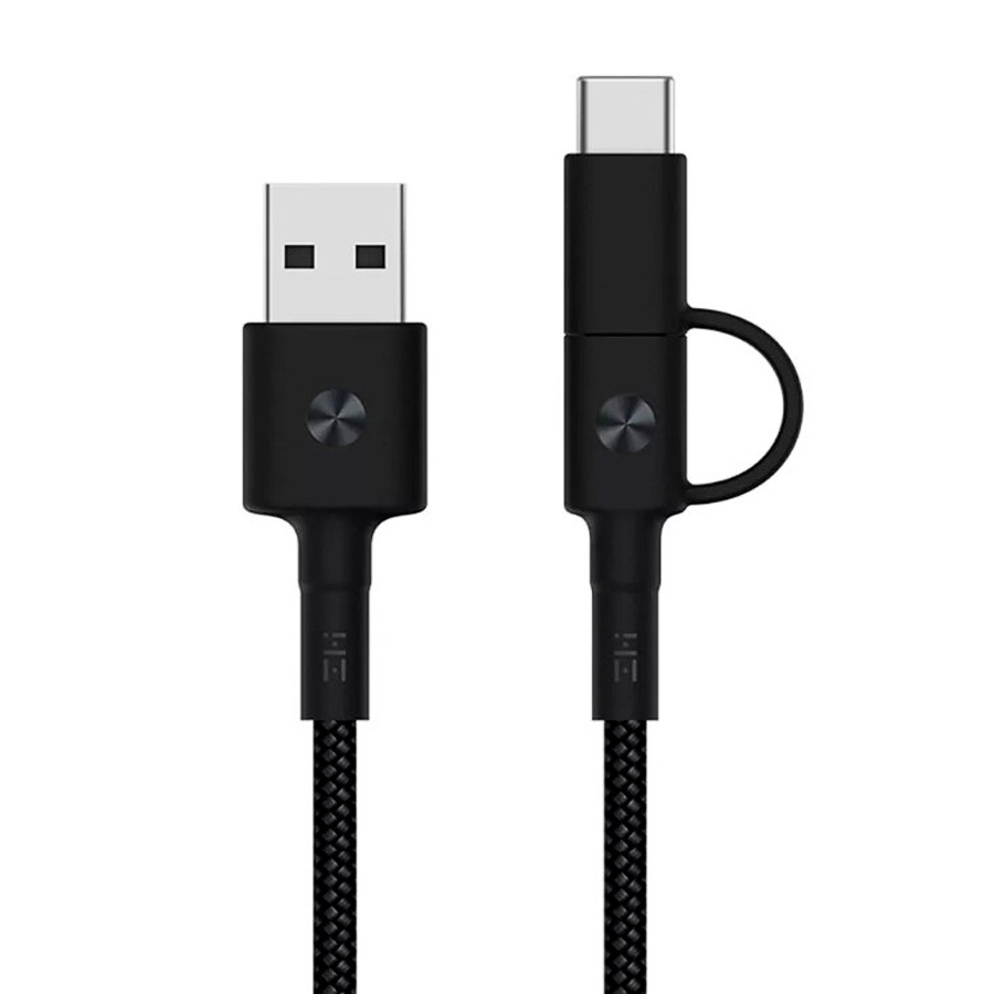 Кабель 2in1 USB Type-C/Micro ZMI 100см