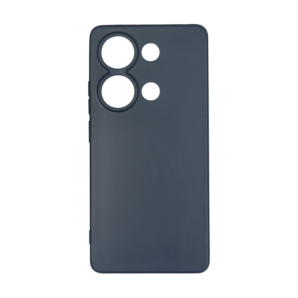 Силиконовый чехол для Poco M6 Pro (4G)/Xiaomi Redmi Note 13 Pro (4G) DF (blue)