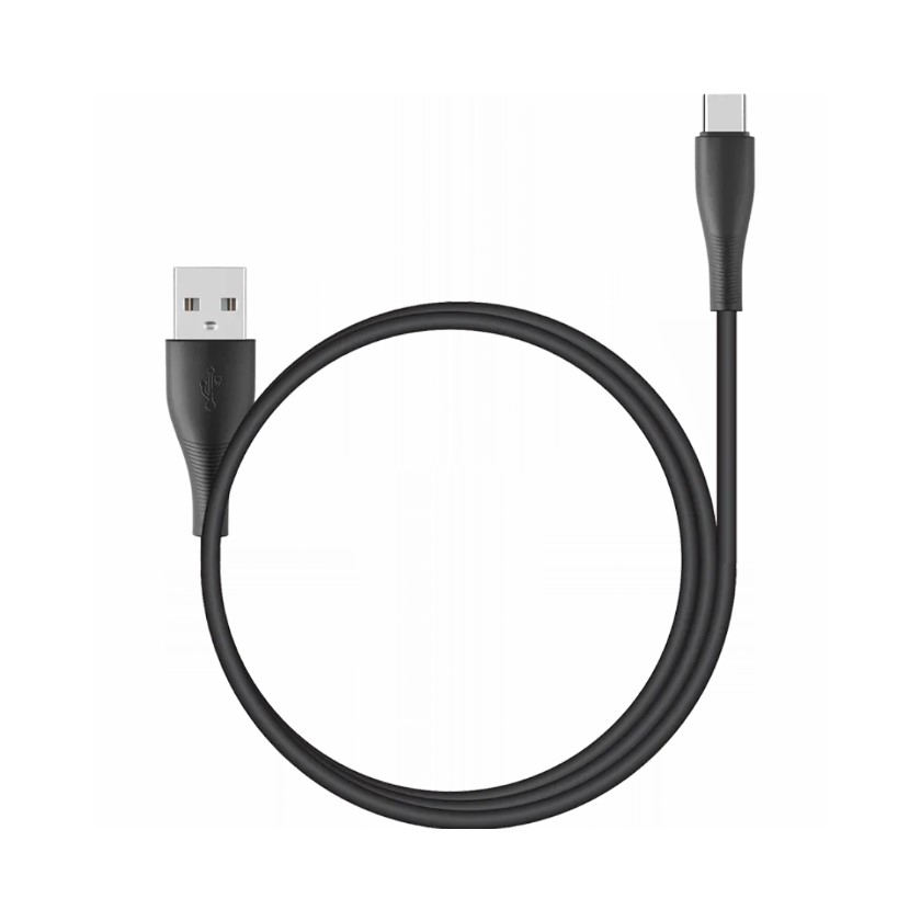 Кабель Stellarway USB-A/Type-C 2,1А 1м (Черный)