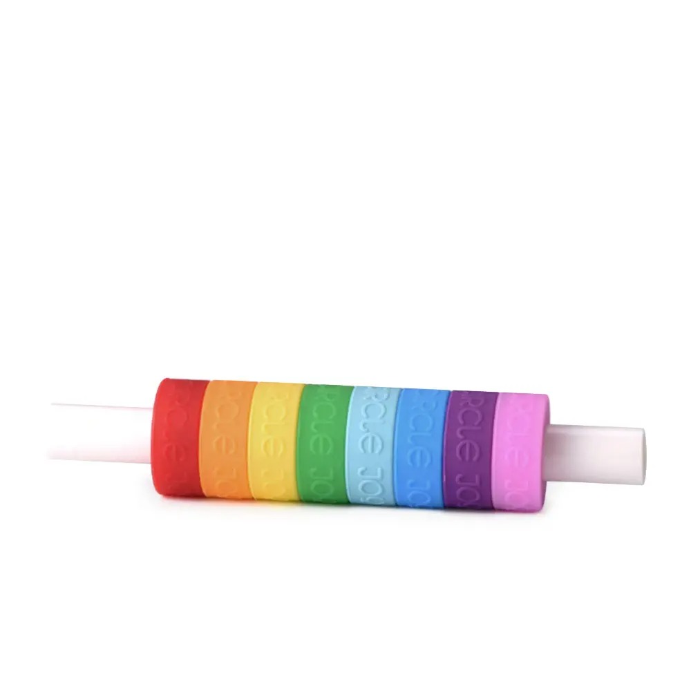 Цветные колечки для бокалов Circle Joy Wine Cup Identification Ring