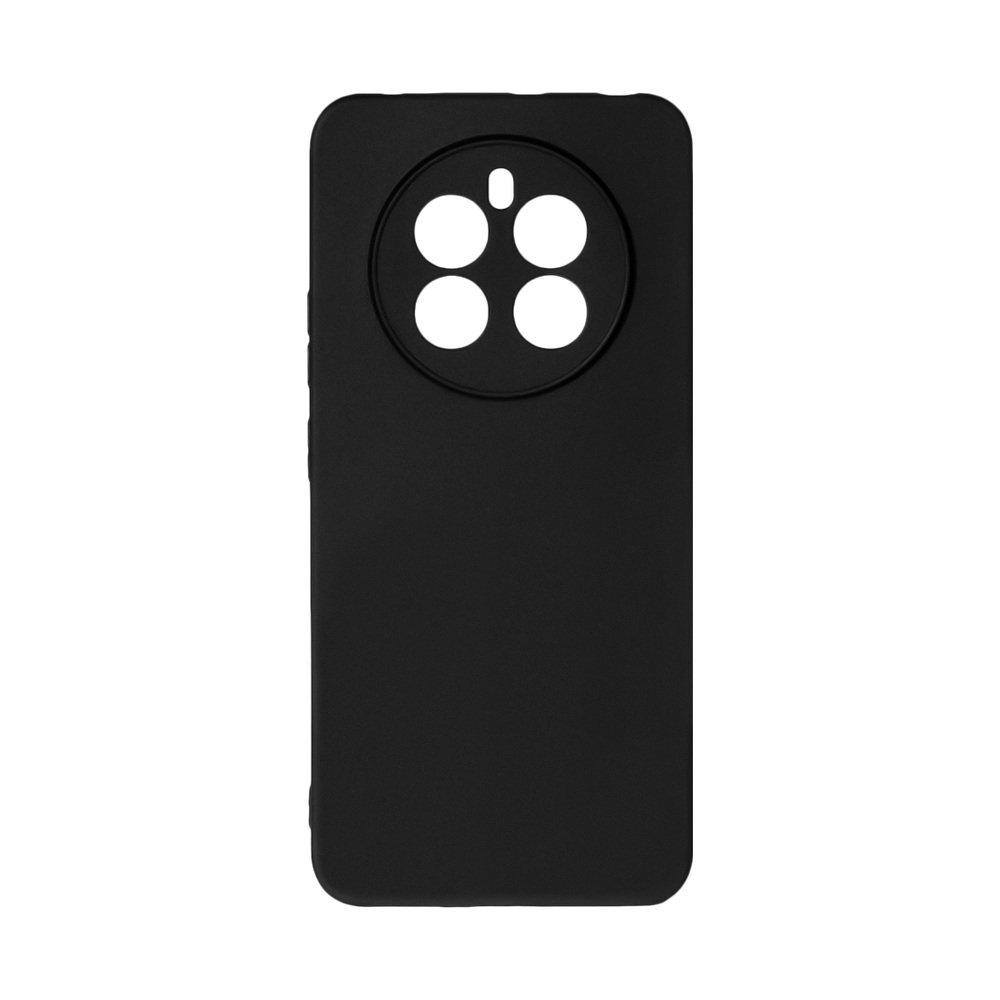 Силиконовый чехол для Realme 12+ (5G)/Narzo 70 Pro (5G)/P1 DF (black)