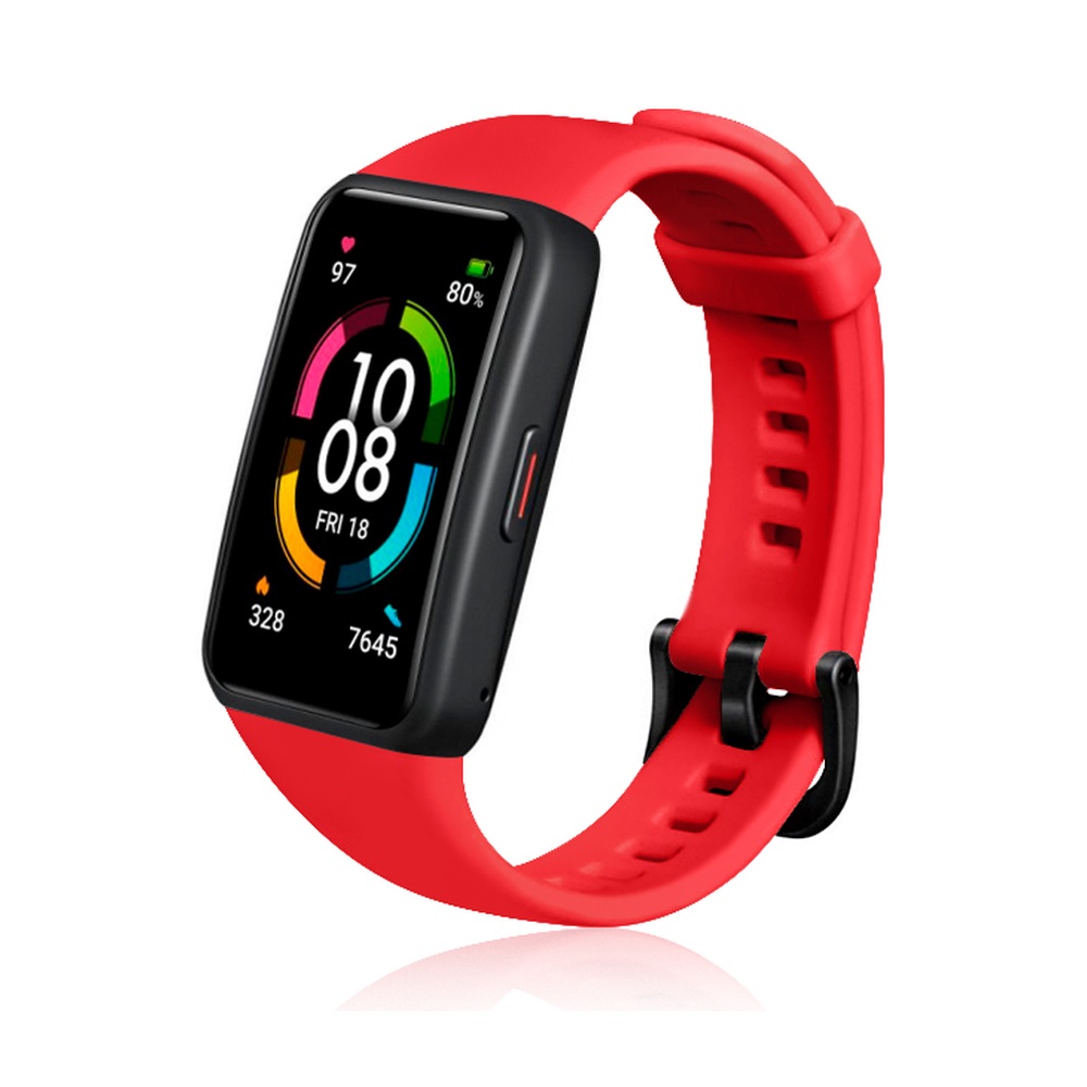 Ремешок для Honor Band 6 DF (красный)