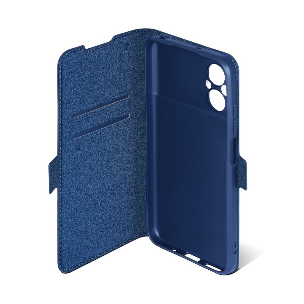 Чехол с флипом для Poco M5 DF (blue)