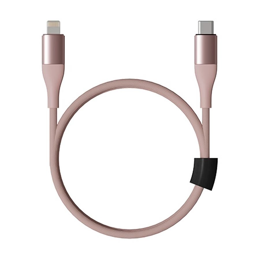 Кабель Type-C/Lightning SOLOVE 100 см 20W PD (Pink)