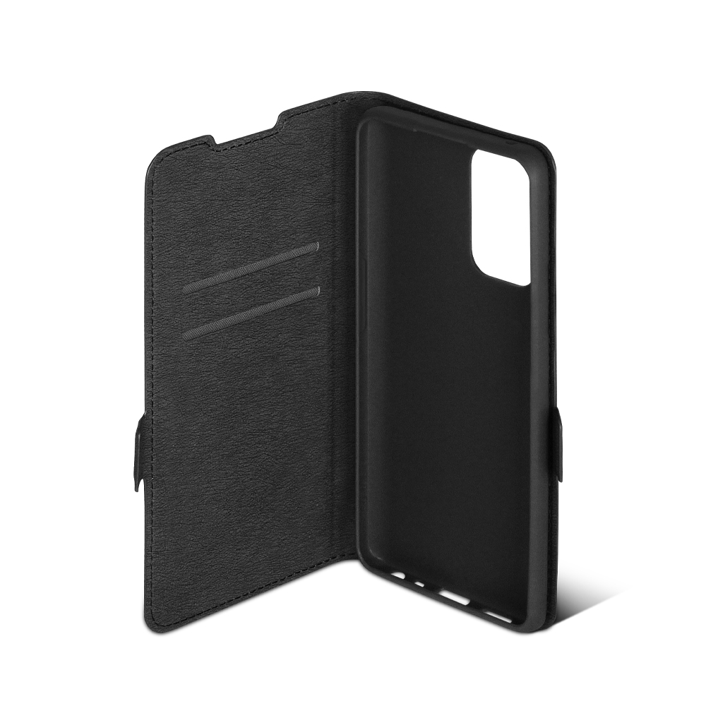 Чехол с флипом для Realme GT (5G) DF rmFlip-20 (black)