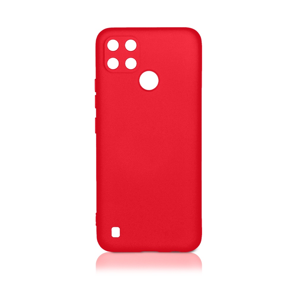 Силиконовый чехол для Realme C21Y (red)