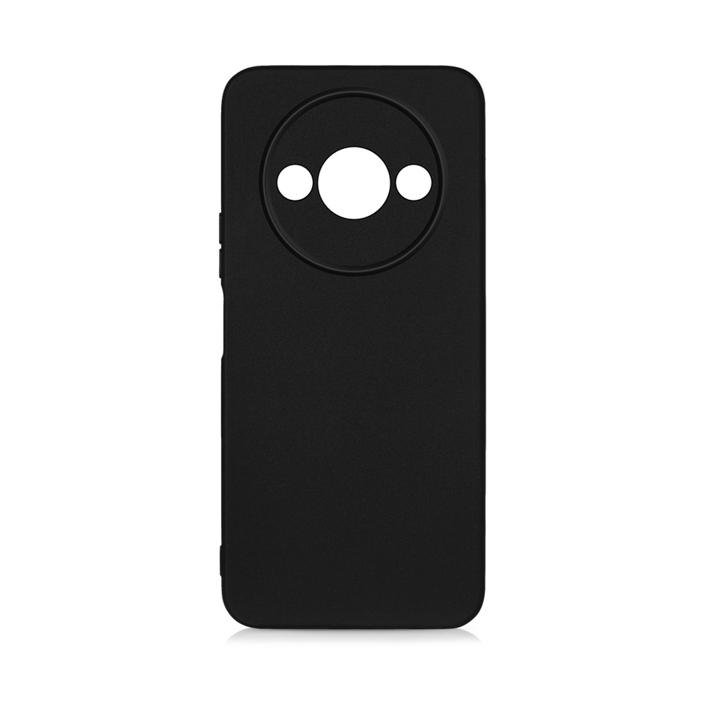 Силиконовый чехол для Xiaomi Redmi A3/Poco C61 DF (black)