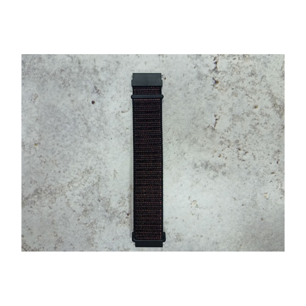 Ремешок тканевый 22мм (Black)