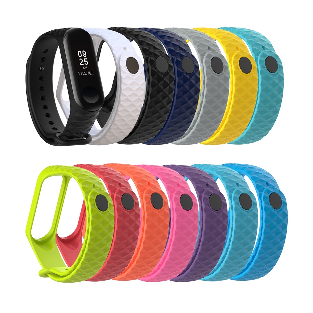 Сменный браслет Xiaomi Mi Band 3 (ребристый)