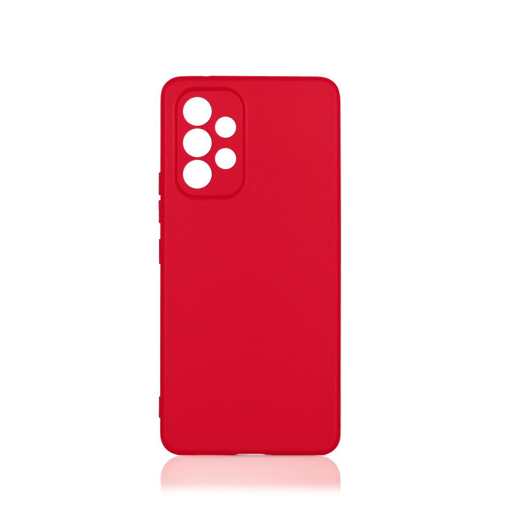 Силиконовый чехол для Samsung Galaxy A53 5G (red)