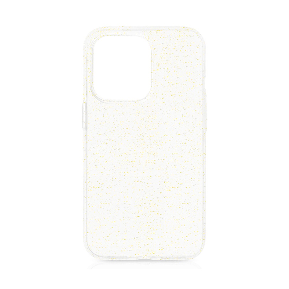 Силиконовый чехол с блестками для iPhone 13 Pro Max DF