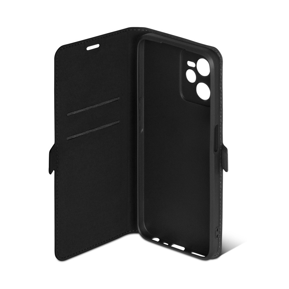 Чехол с флипом для Realme C35 DF (black)