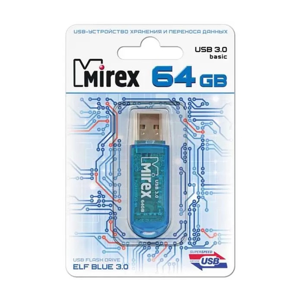 USB-накопитель Mirex ELF 64 ГБ