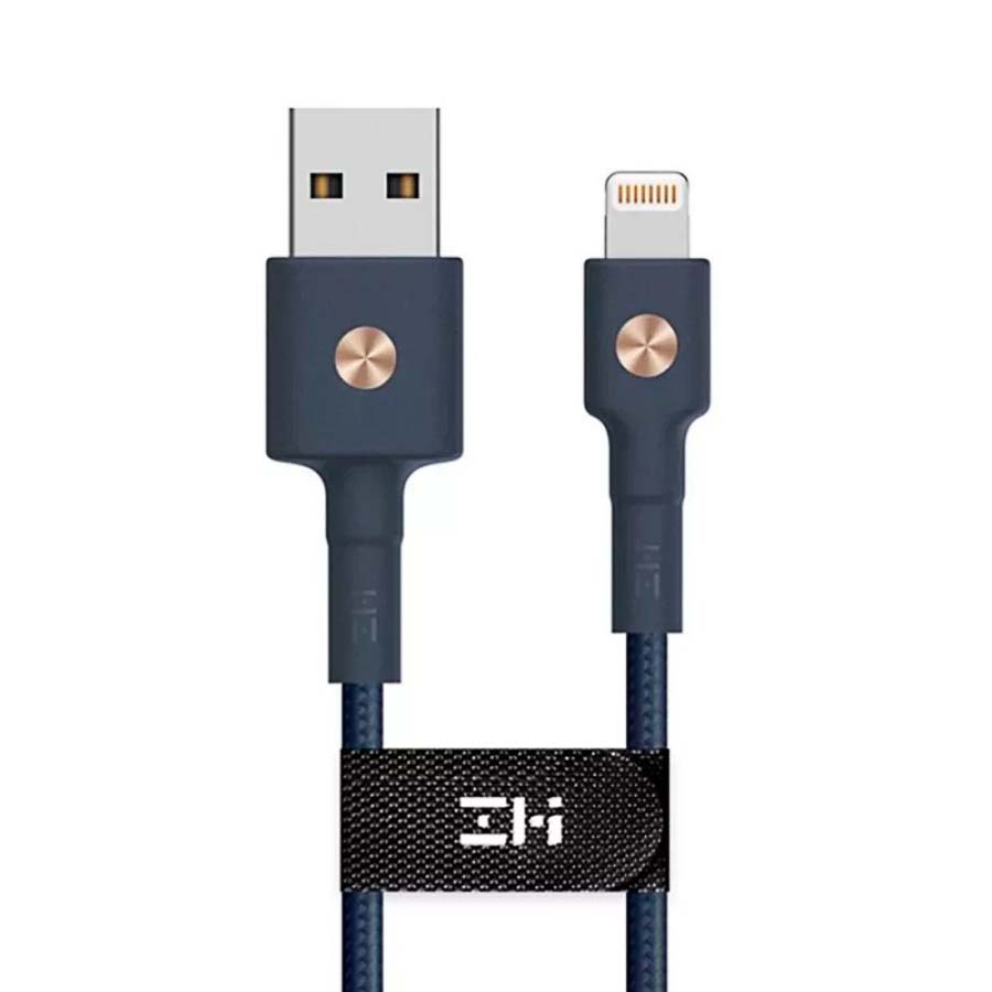 Кабель ZMI Magnet USB Lightning Apple Cable 1m Синий